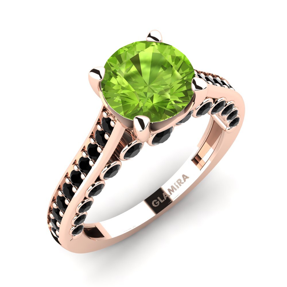 Peridot Engagement Ring Sonja