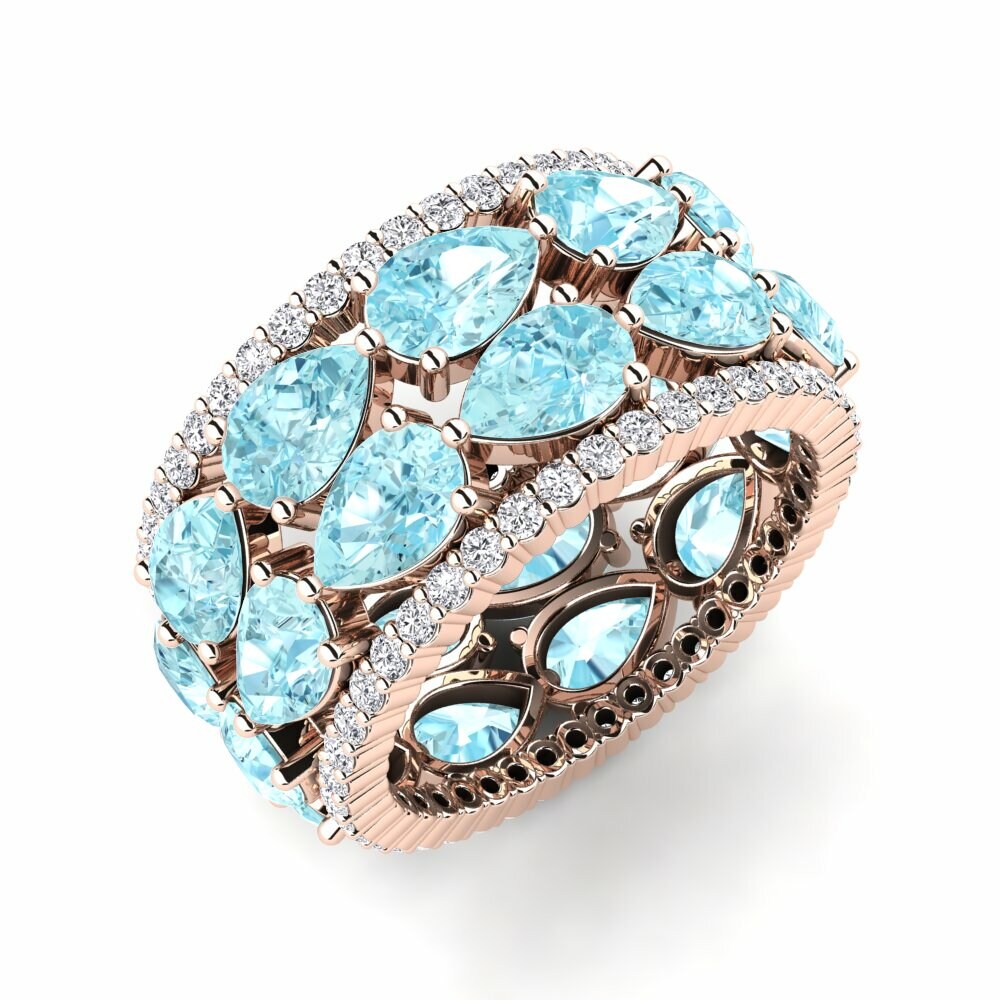 Aigue-marine Bague Yajaira