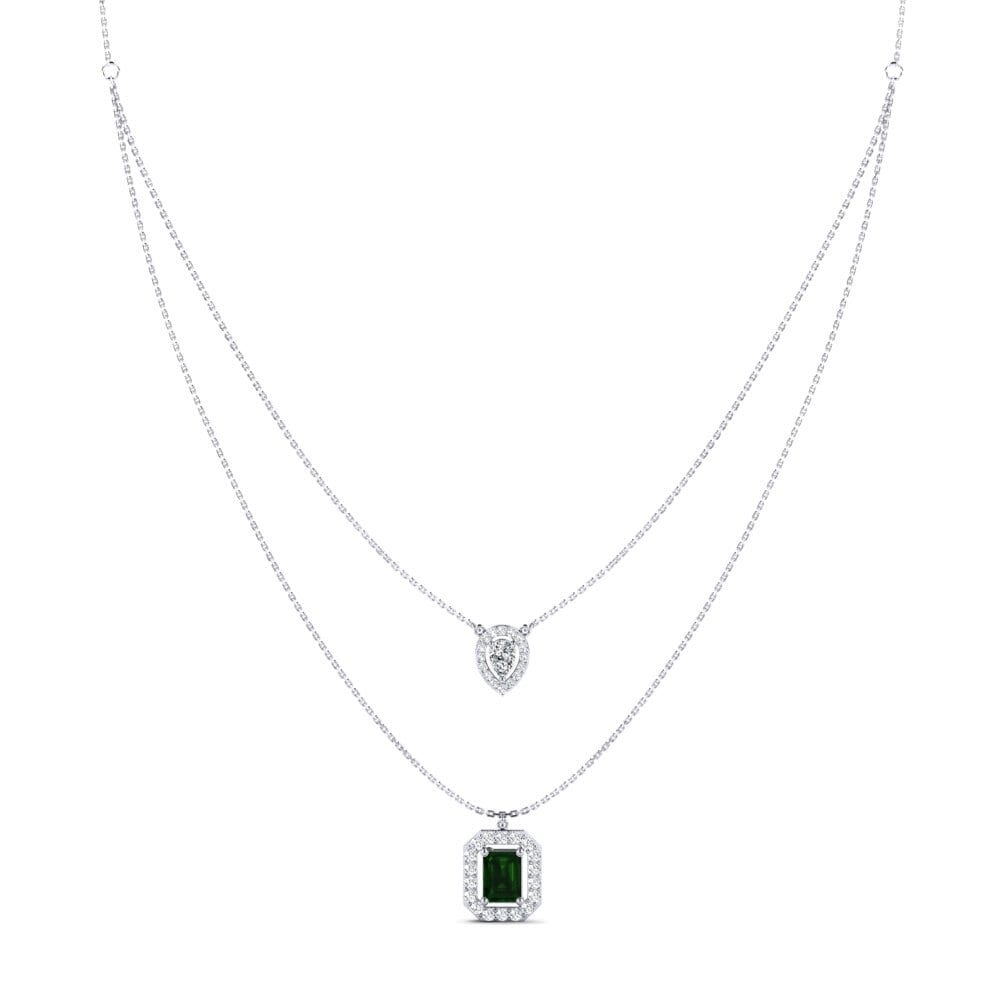 Green Tourmaline Women's Necklace Urhti