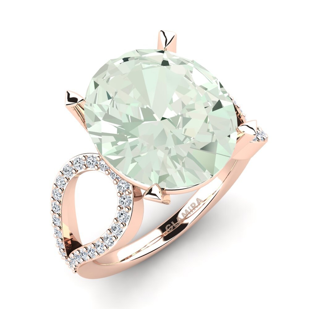 Green Amethyst Ring Urilla