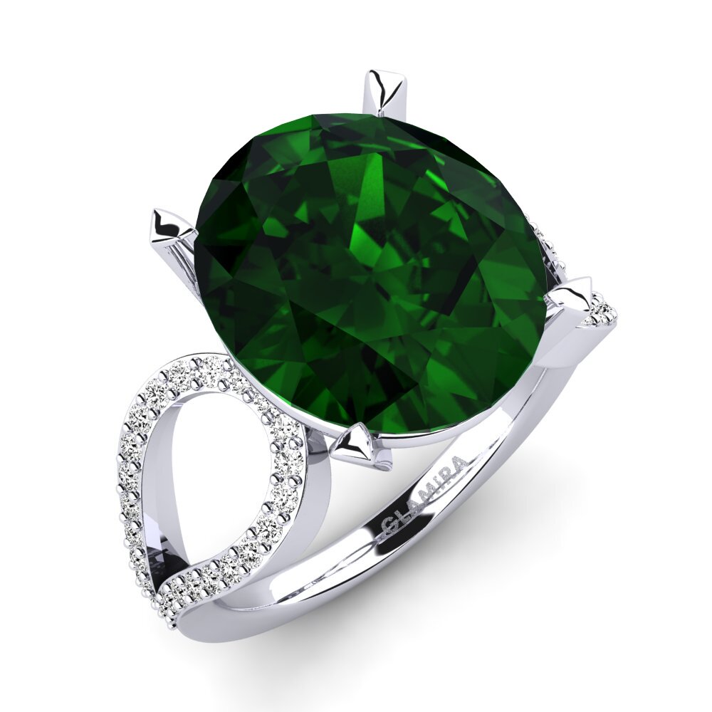 Grüner Turmalin Ring Urilla
