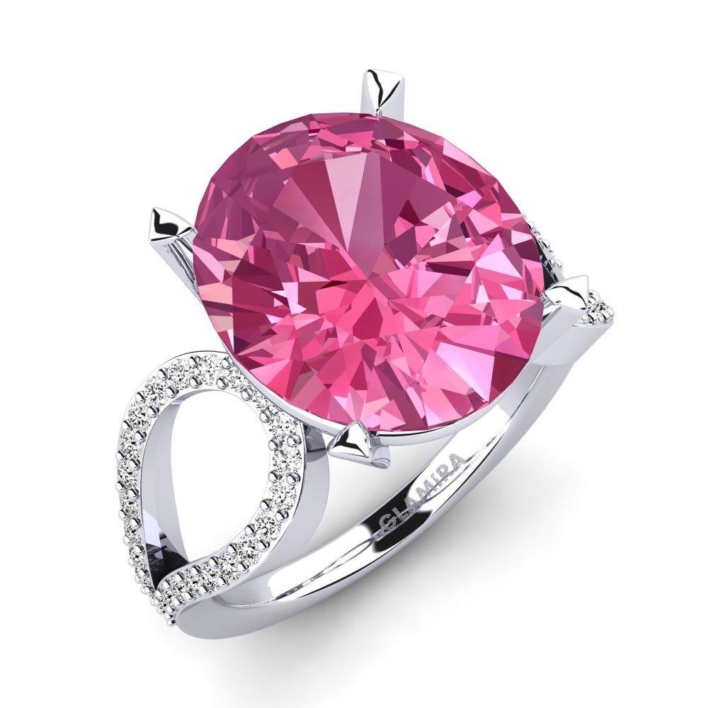 Rosa Turmalin Ring Urilla