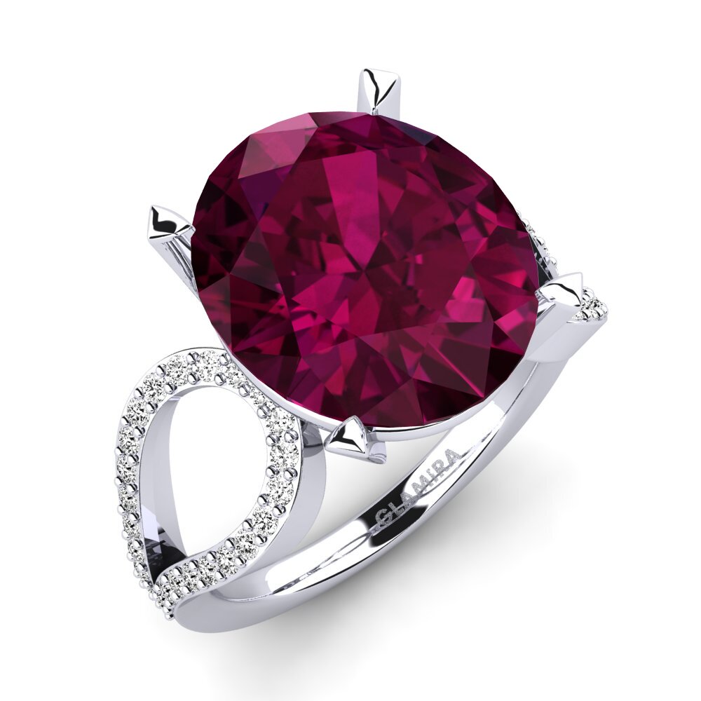 Rhodolit-Granat Ring Urilla