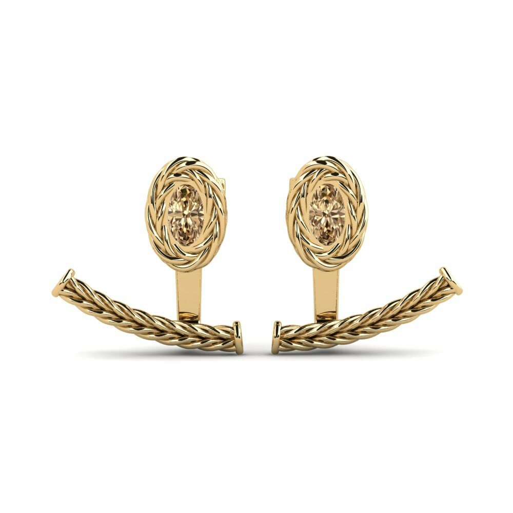 Brown Diamond Women's Earring Ursulare