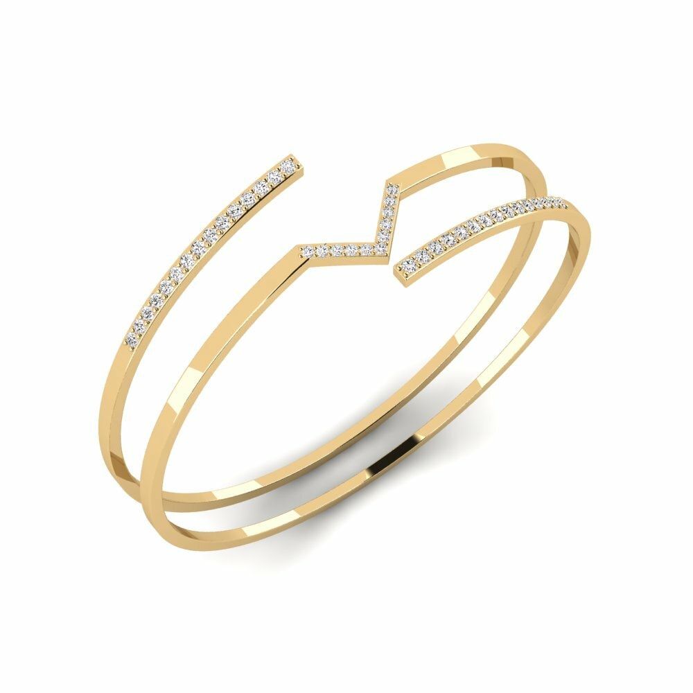 Moissanite Bracelet pour femme Ushukela