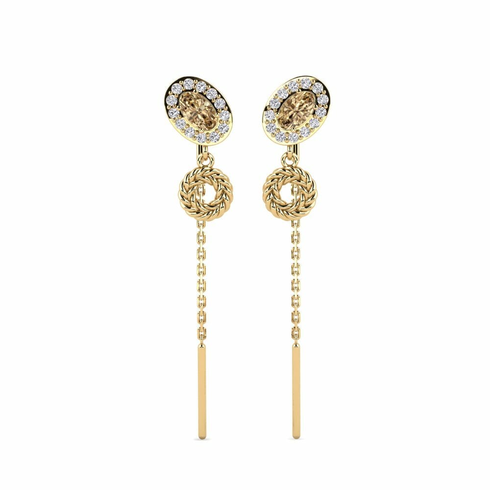 Brown Diamond Earring Uskyldig