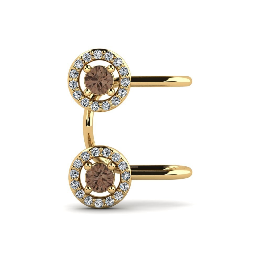Smoky Quartz Women's Earring Utopique