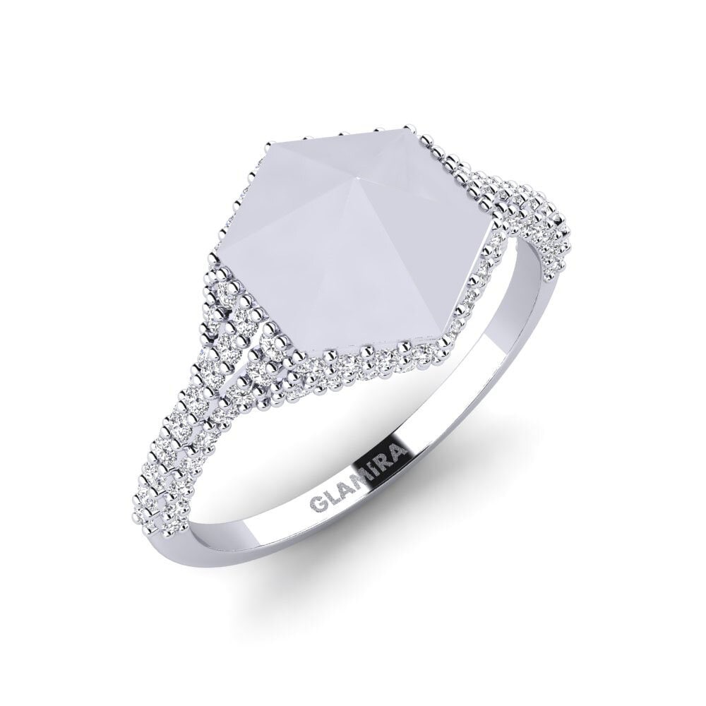 Platine 950 Bague Uwepo