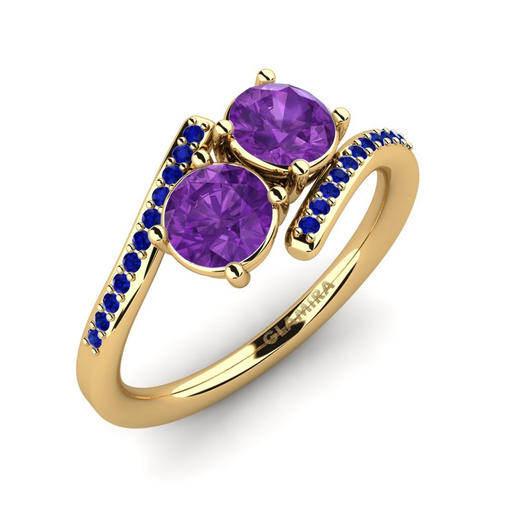14ct Yellow Gold Ring Valeska