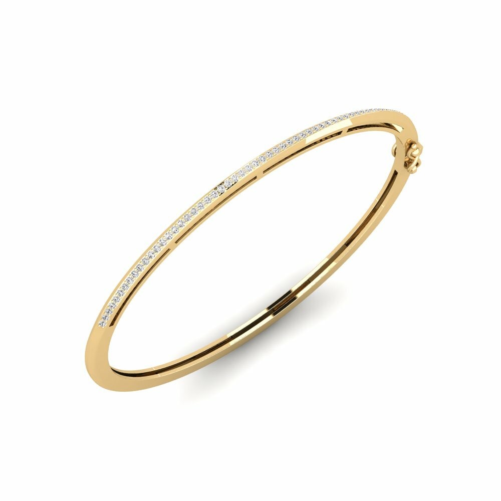 Moissanite Bracelet jonc femme Valtozas