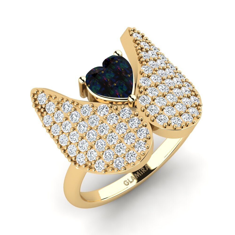 Black Opal Ring Vamens