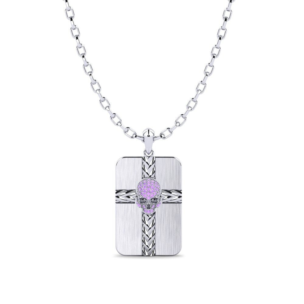 Améthyste Pendentif pour homme Vanguard