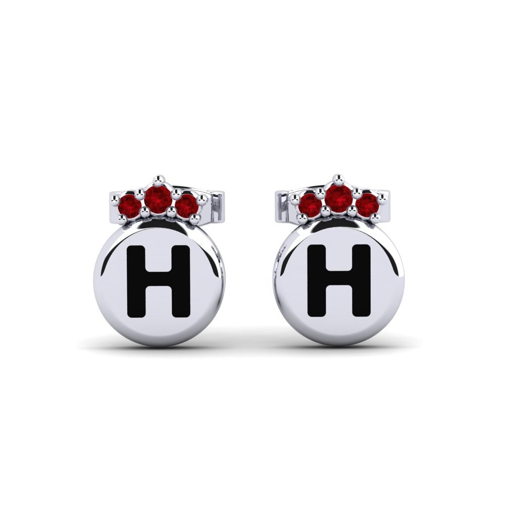 Red Zirconia Women's Earring Vanita H