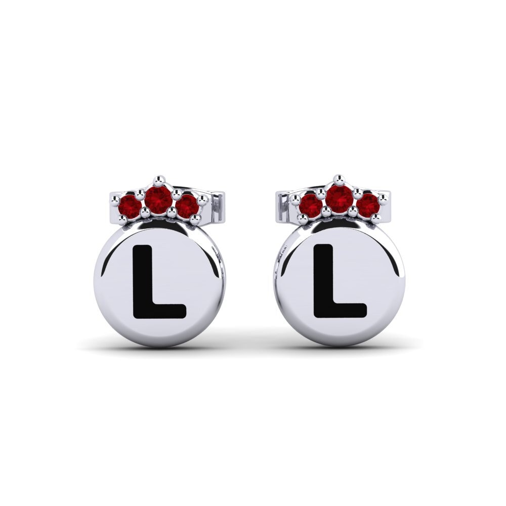 Red Zirconia Women's Earring Vanita L