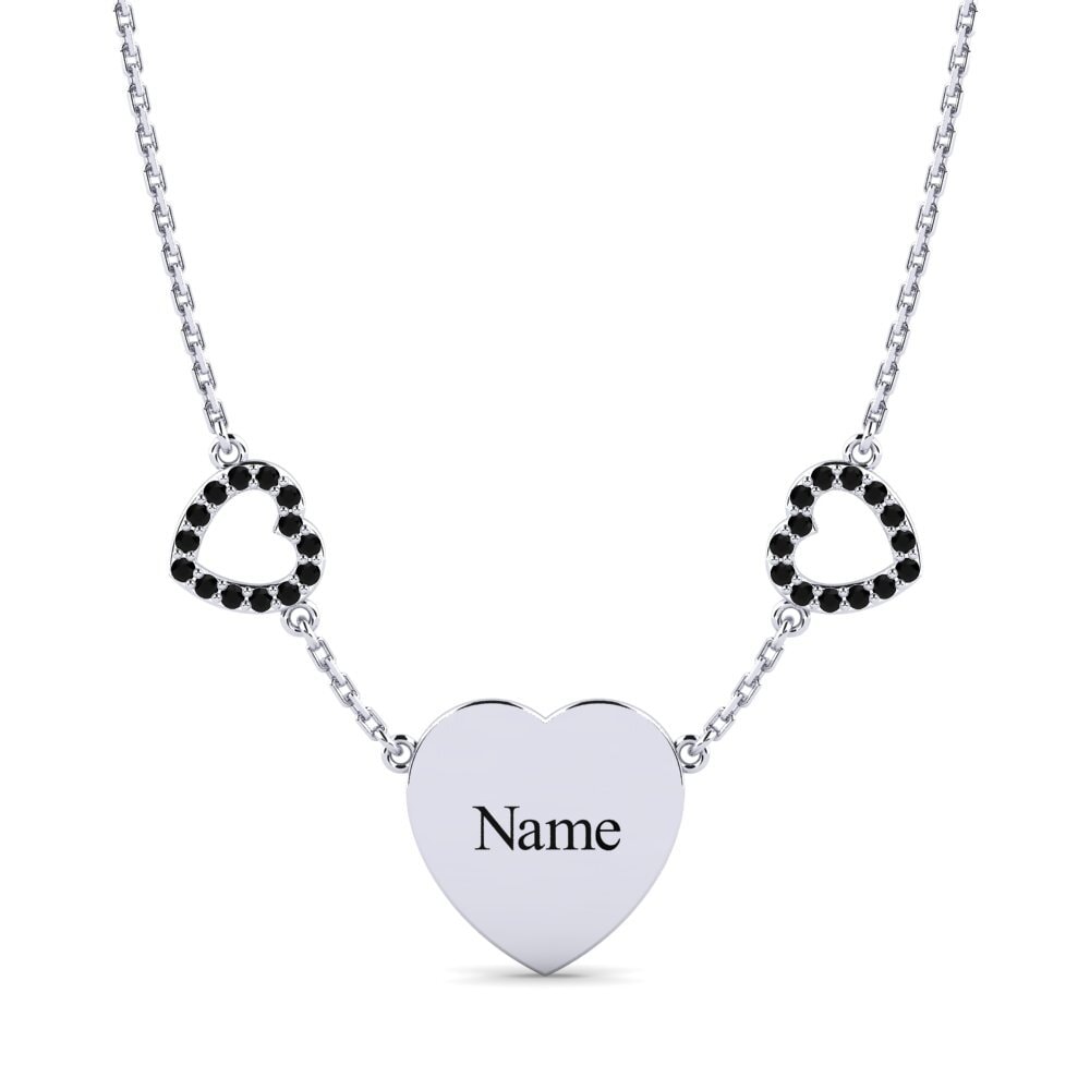 Ónix Negro Collar de Mujer Vanya