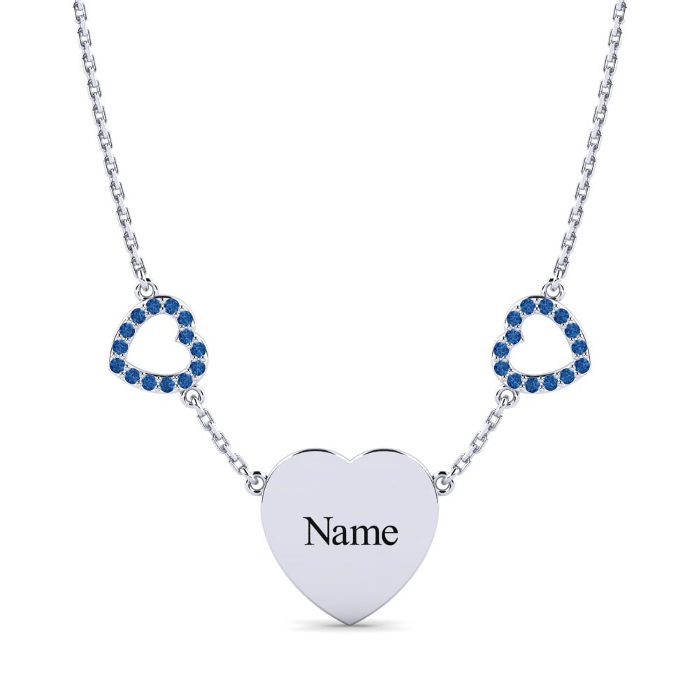 Dark Blue Zirconia Women's Necklace Vanya