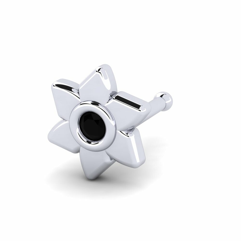 Saphir noir Piercing Nez Vaud