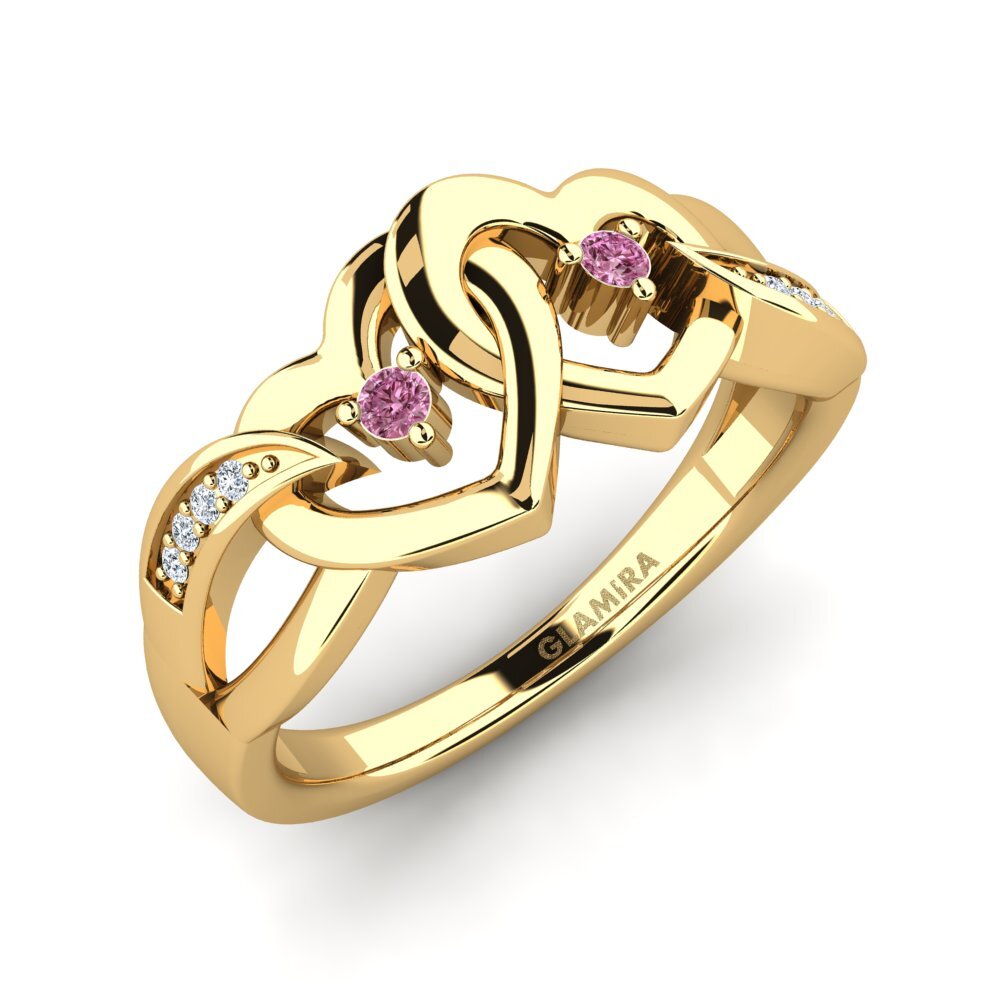 Rhodolite Garnet Ring Vaudis