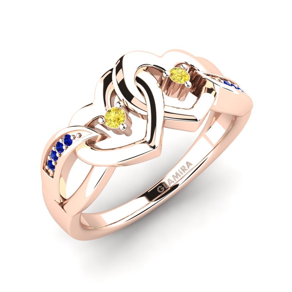 14ct Rose Gold Ring Vaudis
