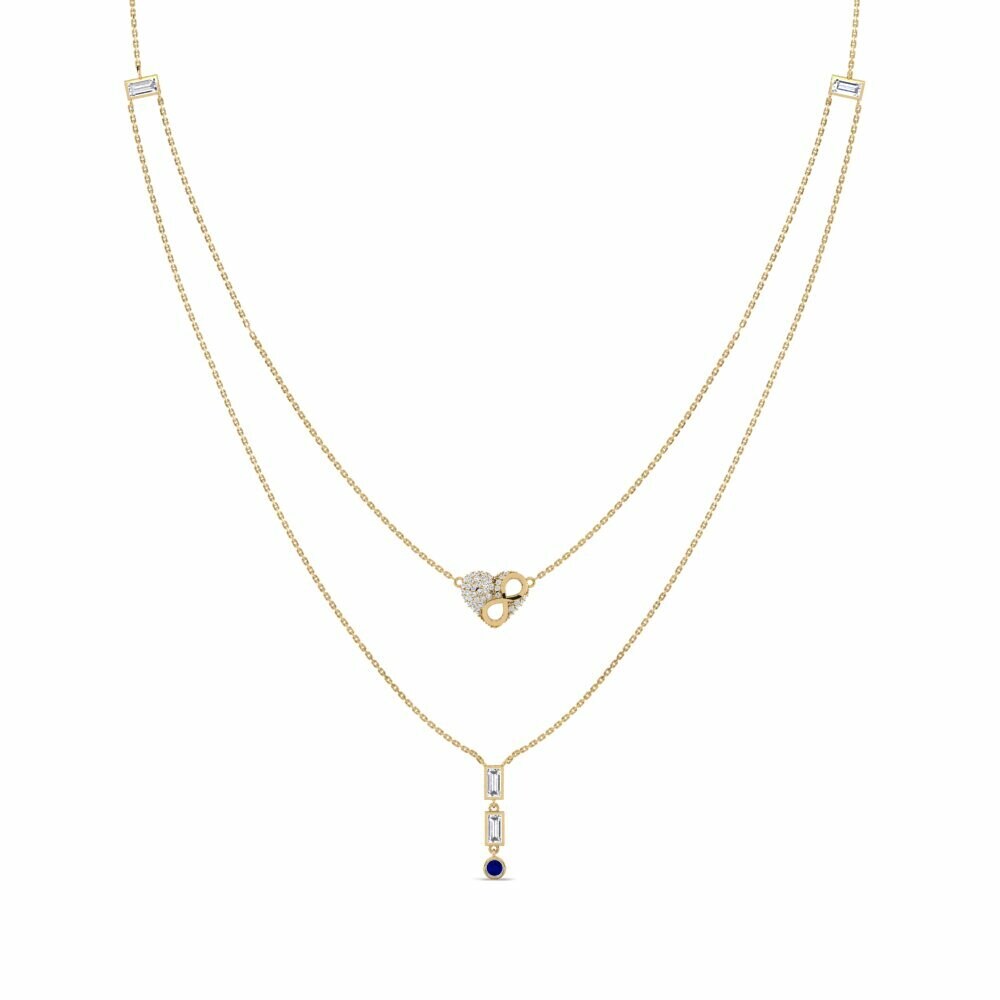 Sapphire Women's Necklace Vedelik