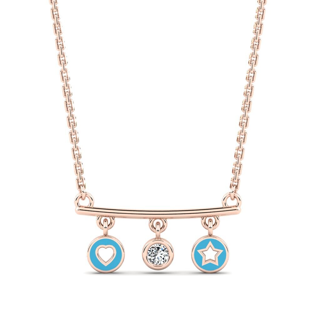 14ct Rose Gold Women's Necklace Velloc