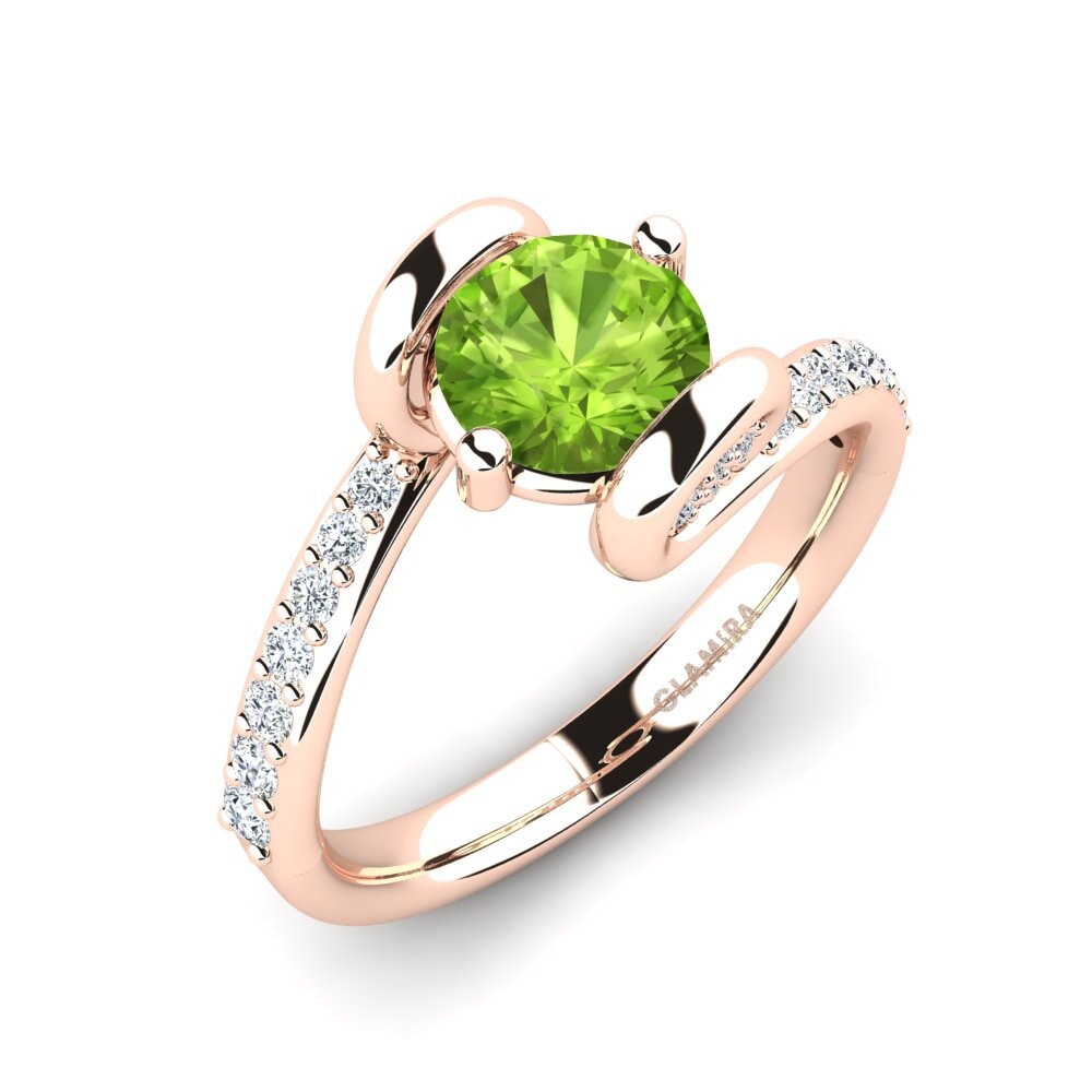 Peridot Engagement Ring Vendela