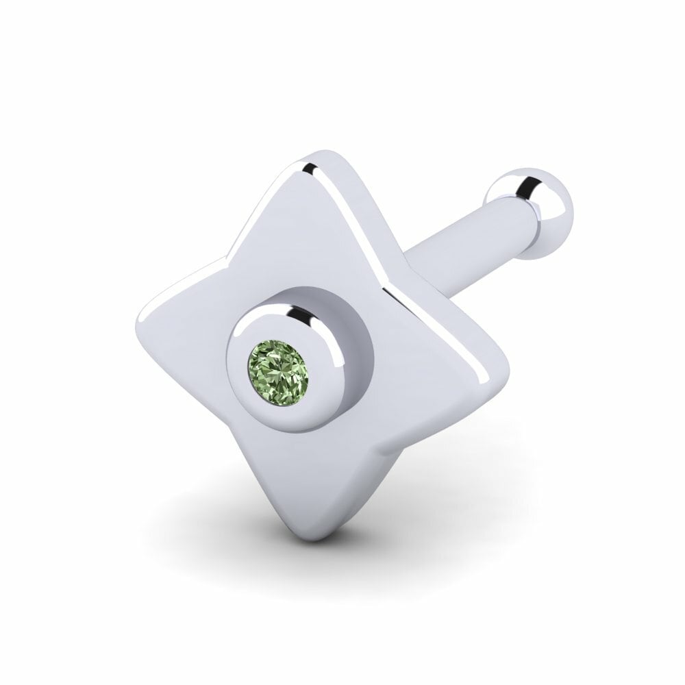 Groene Diamant Neus Pin Vendra