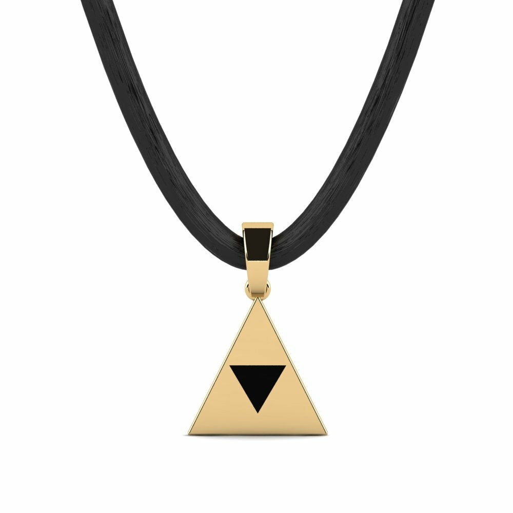 Or Jaune 9k Pendentif pour homme Venelle