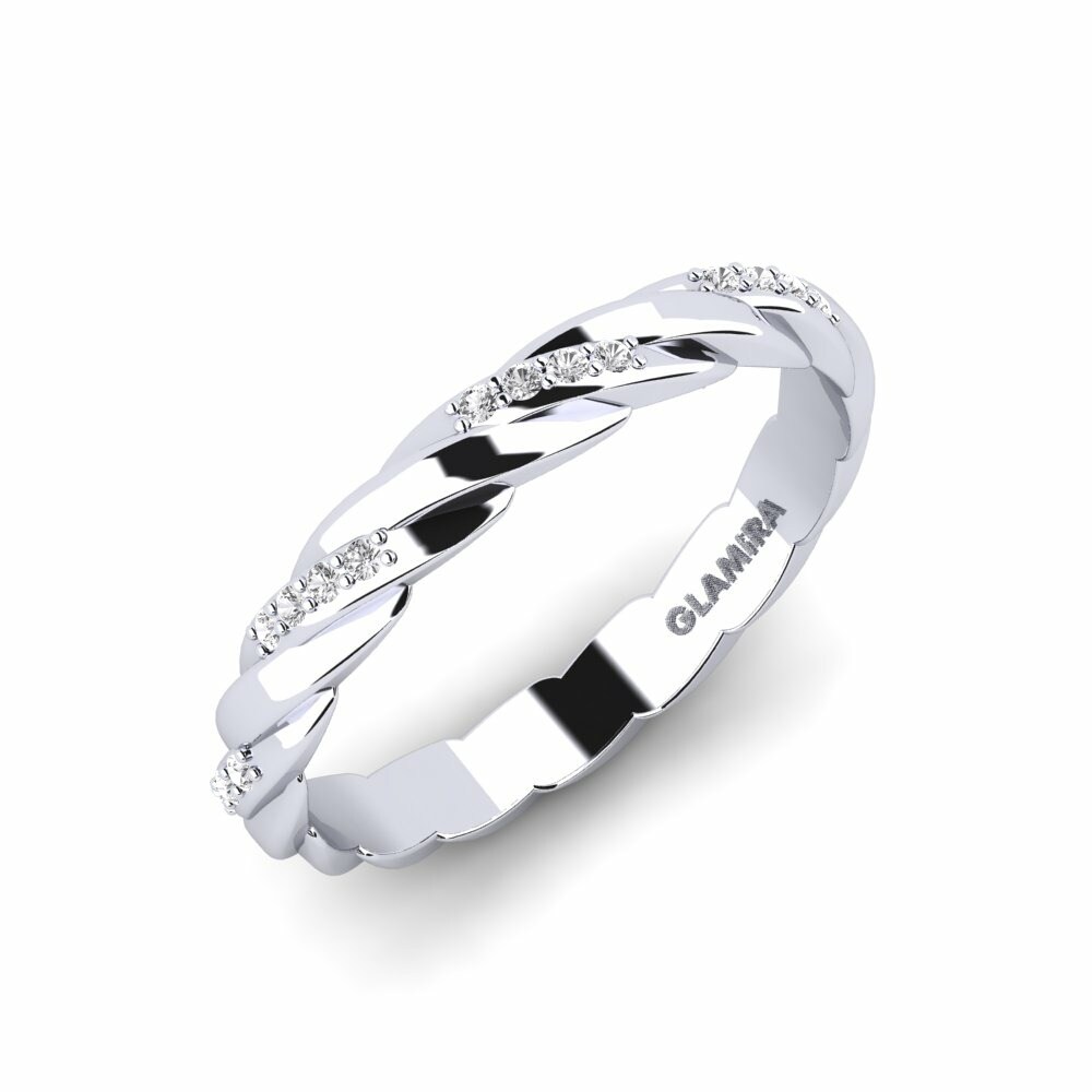 White sapphire Ring Venov