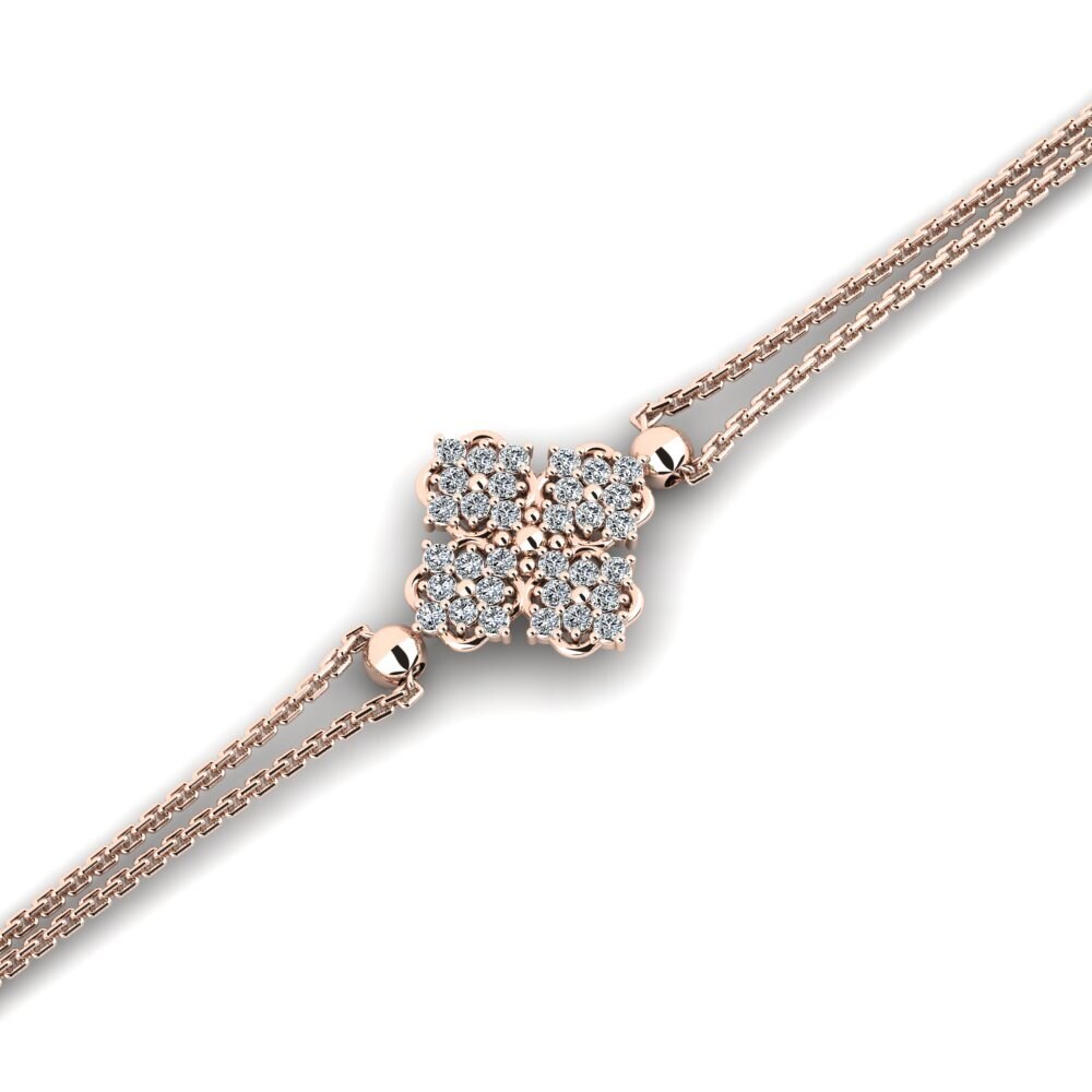 9ct Rose Gold Women's Bracelet Vental