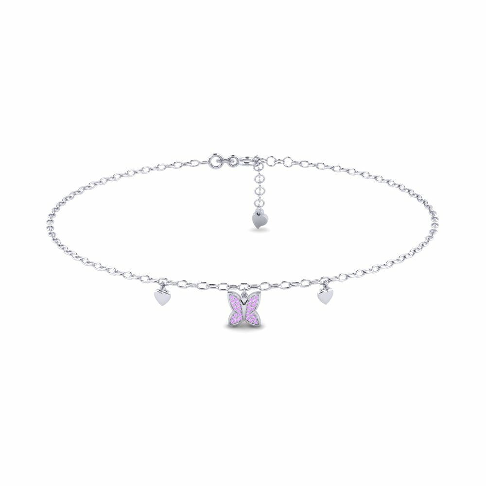 Damen fußkette Venturi Amethyst