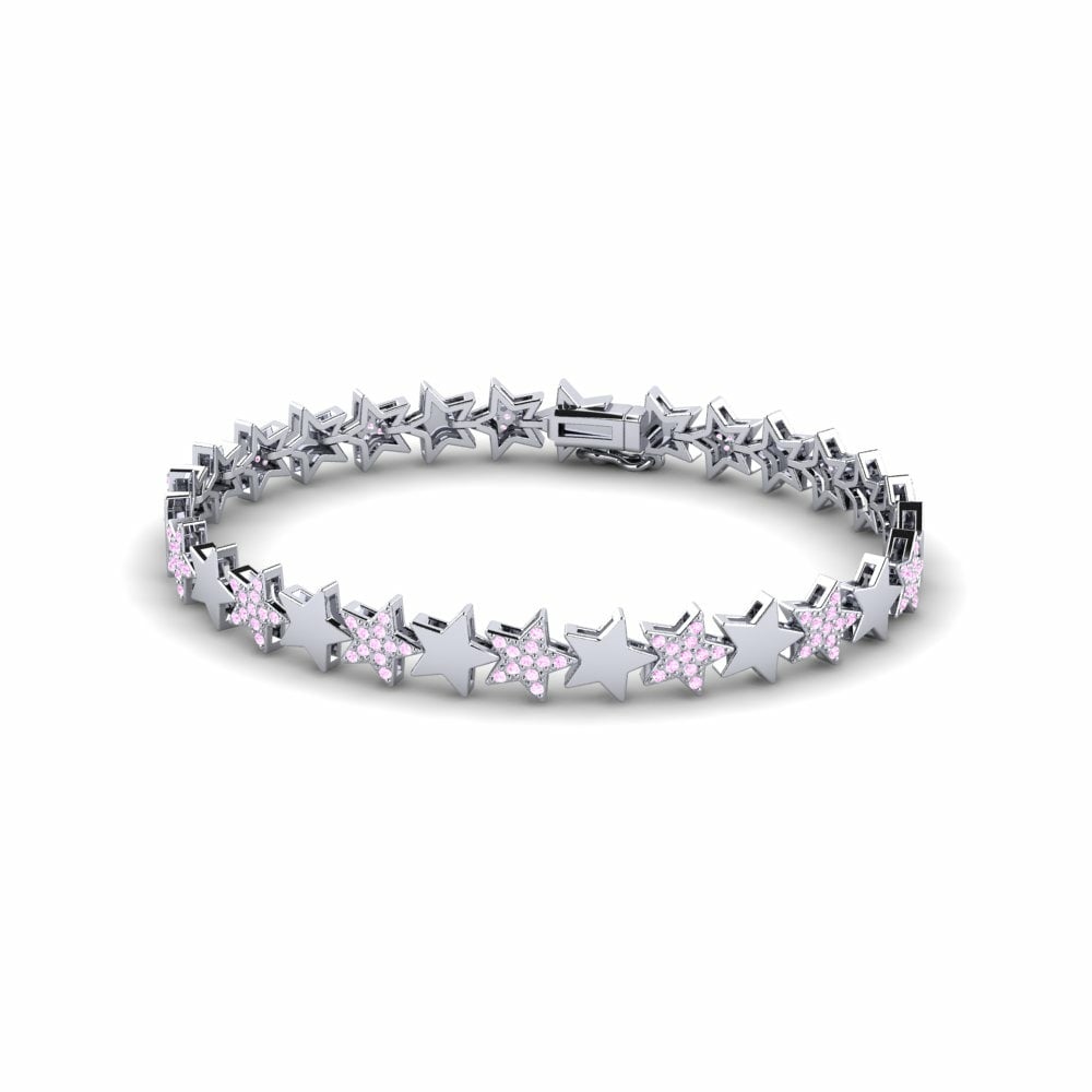 Pink Sapphire Women's Bracelet Verena