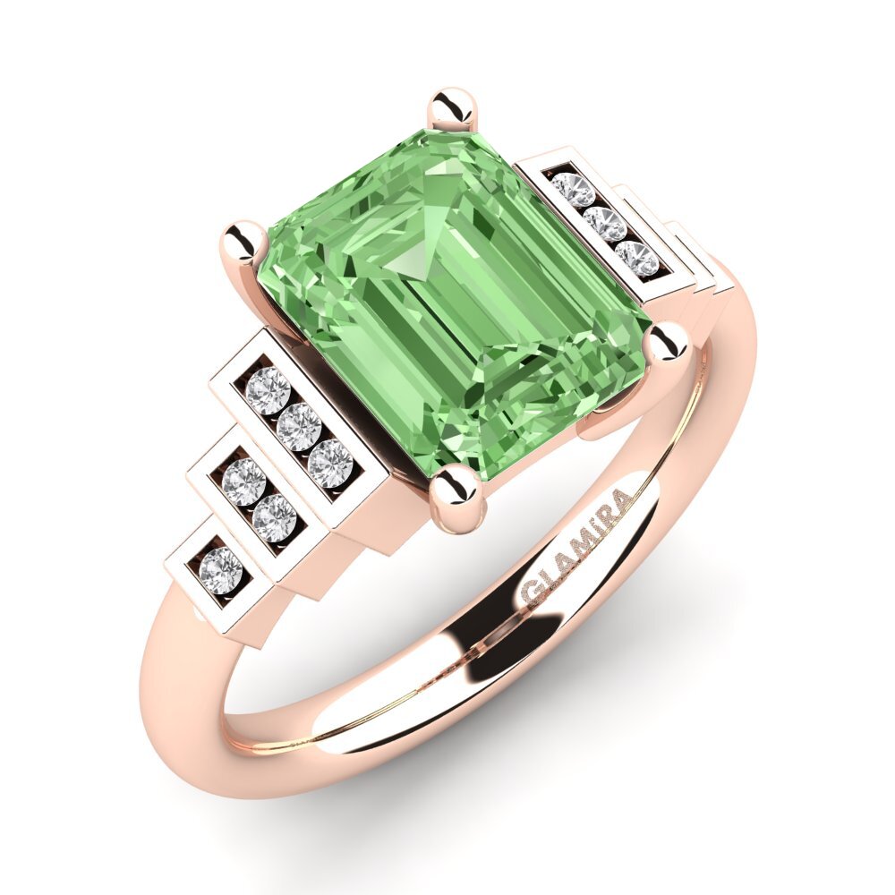 9ct Rose Gold Engagement Ring Verona
