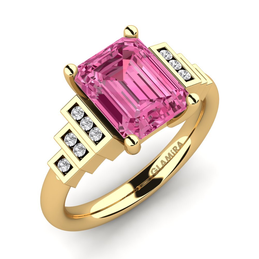 9ct Yellow Gold Engagement Ring Verona