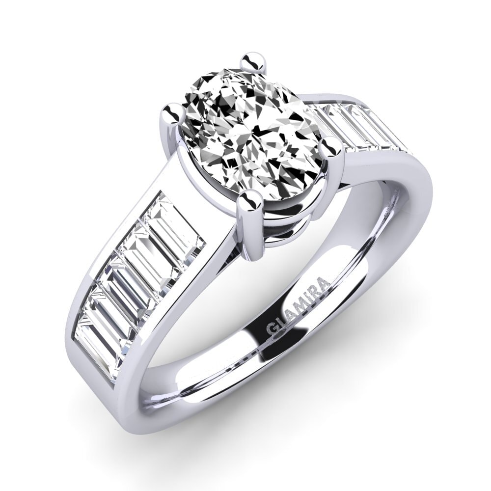 Moissanite Engagement Ring Vesa