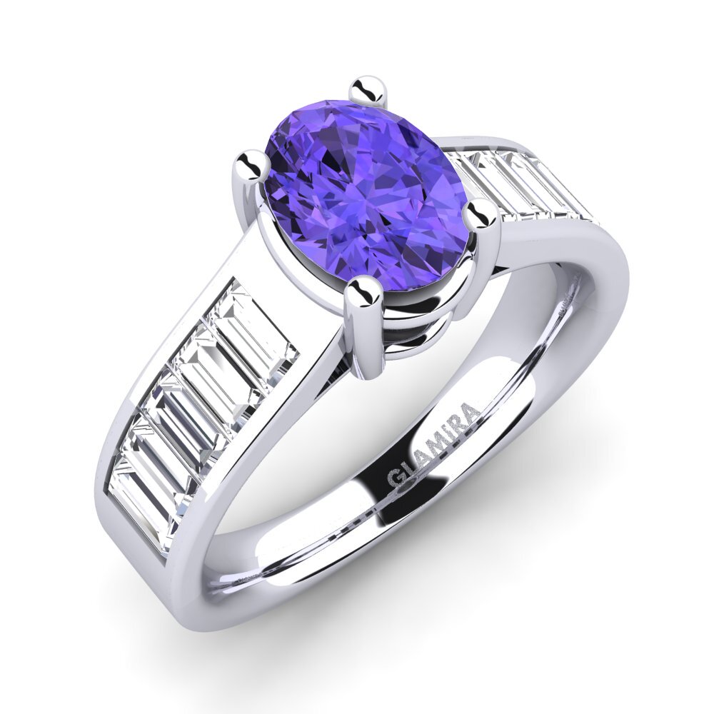 Tanzanite Engagement Ring Vesa
