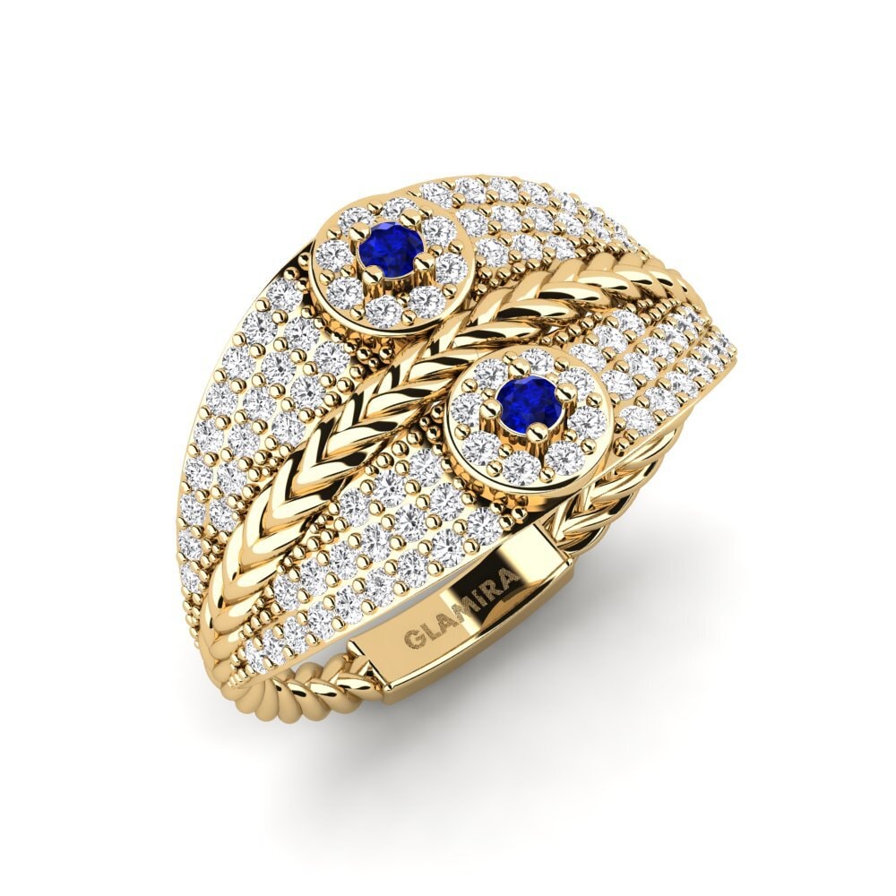Ronde Saphir Bague Veselje