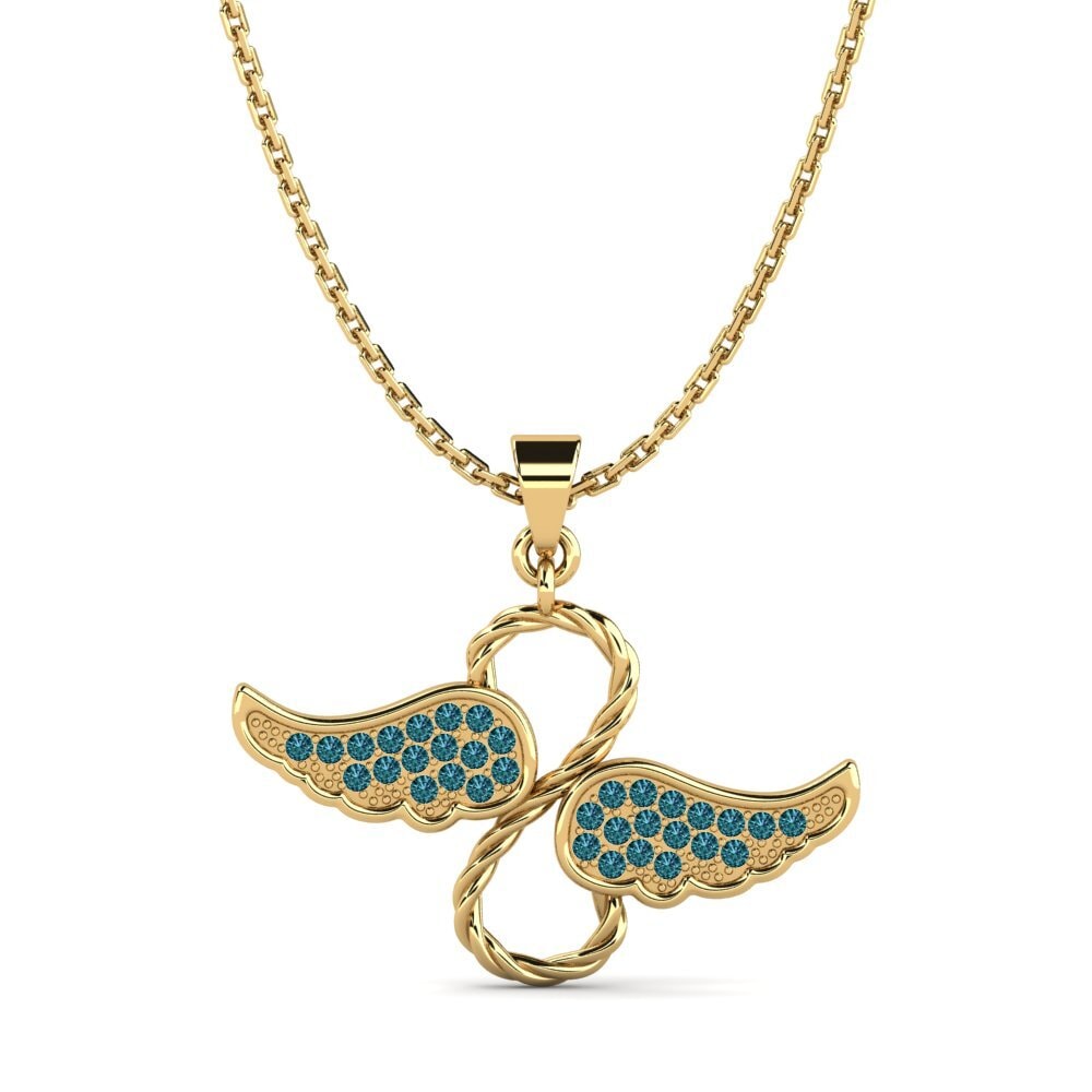 Blue Diamond Women's Pendant Viera