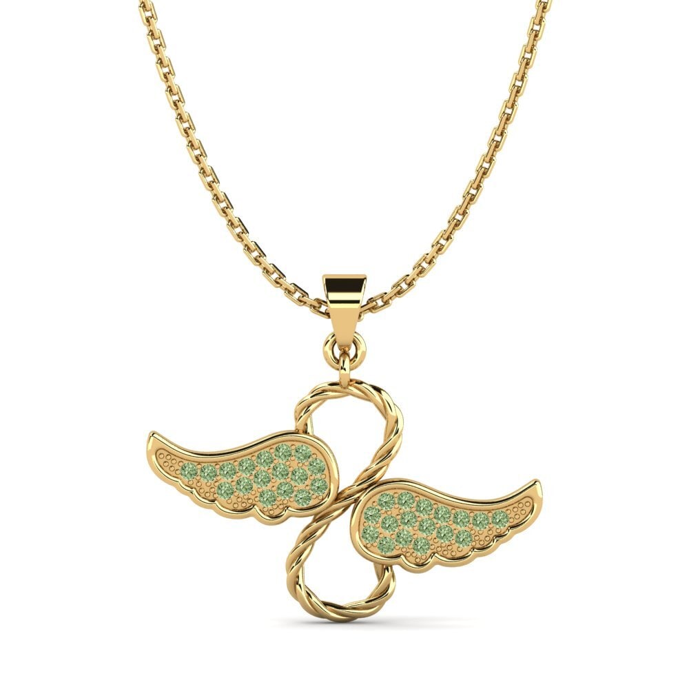 Green Diamond Women's Pendant Viera