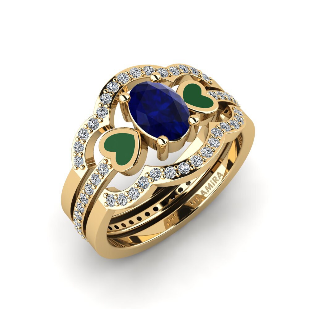 Saphir Ring Vigetea - SET