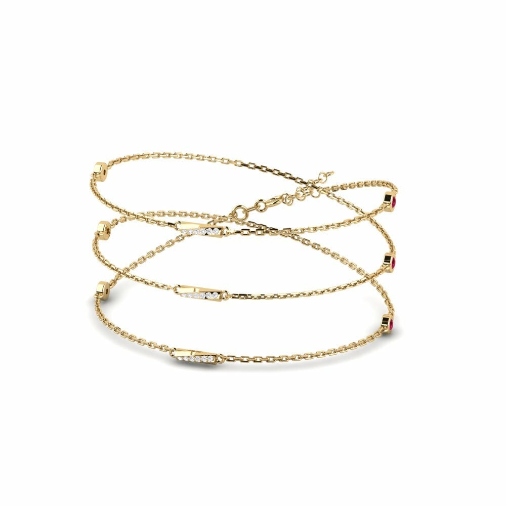 Rubis Collier pour femme Vihrea