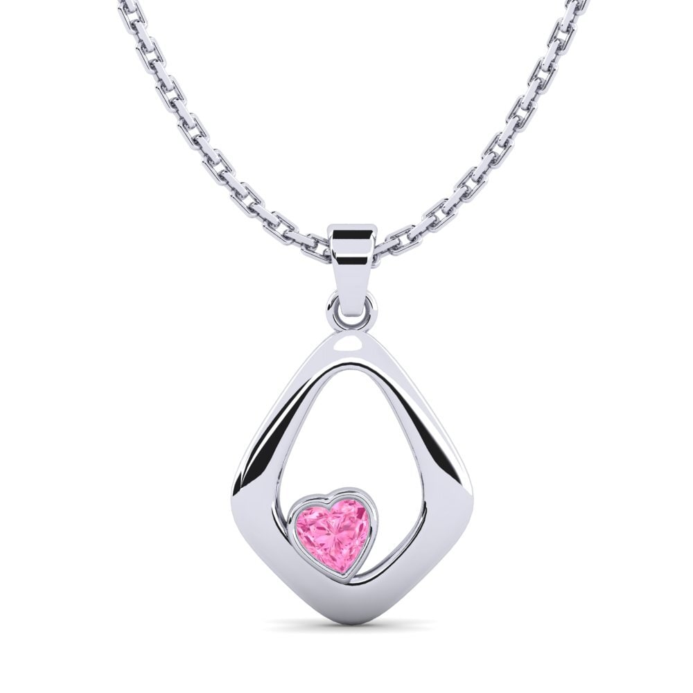 Pink Sapphire Women's Pendant Villaggio