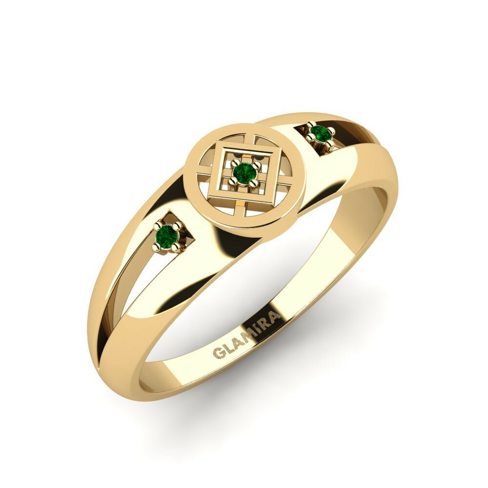 Circonita Verde Anillo meñique Vince