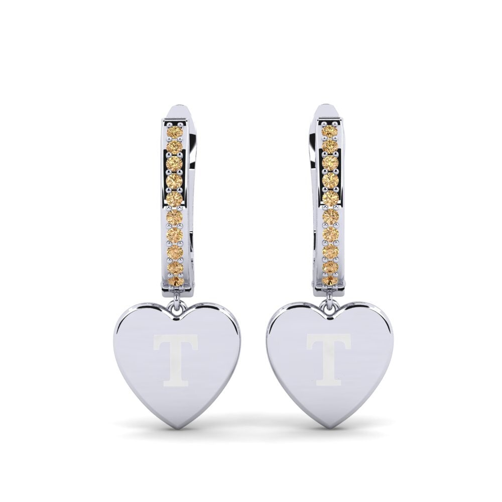 Brown Diamond Women's Earring Vingtieme - T