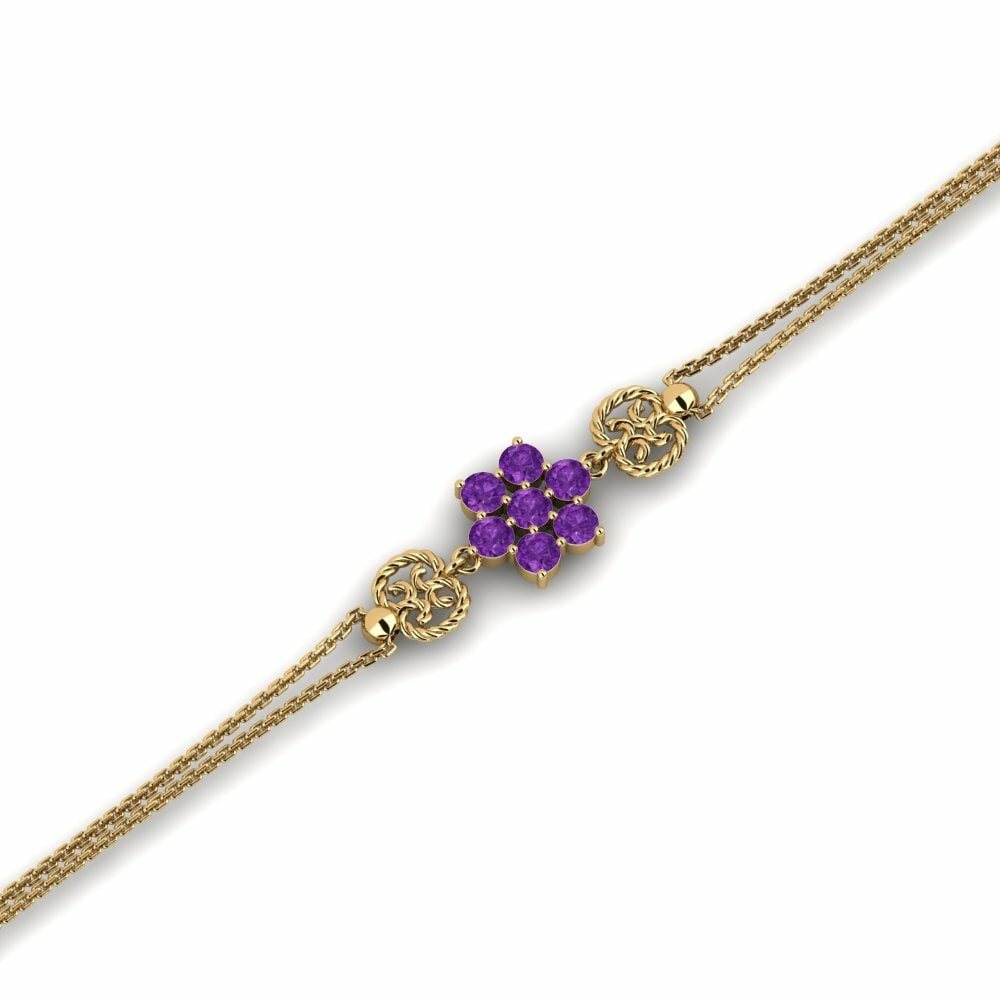 Amethist Dames Armband Vinita
