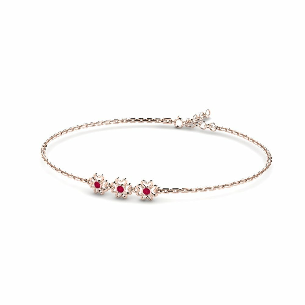 14ct Rose Gold Women's Bracelet Viole