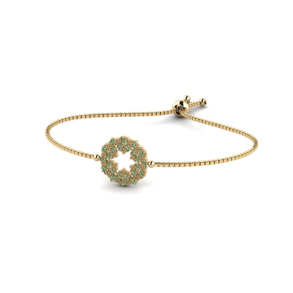 Green Diamond Women's Bracelet Vireoy