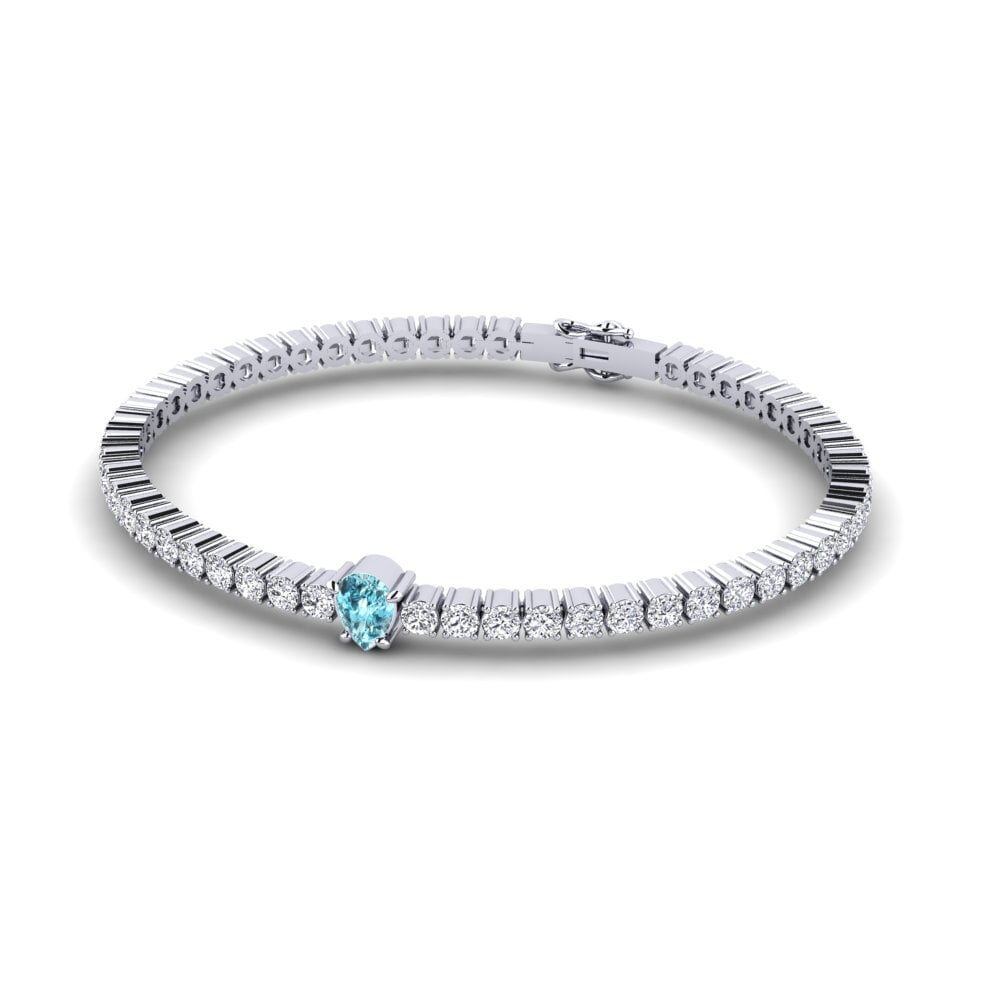Blue Zircon SYLVIE Bracelet Viridis