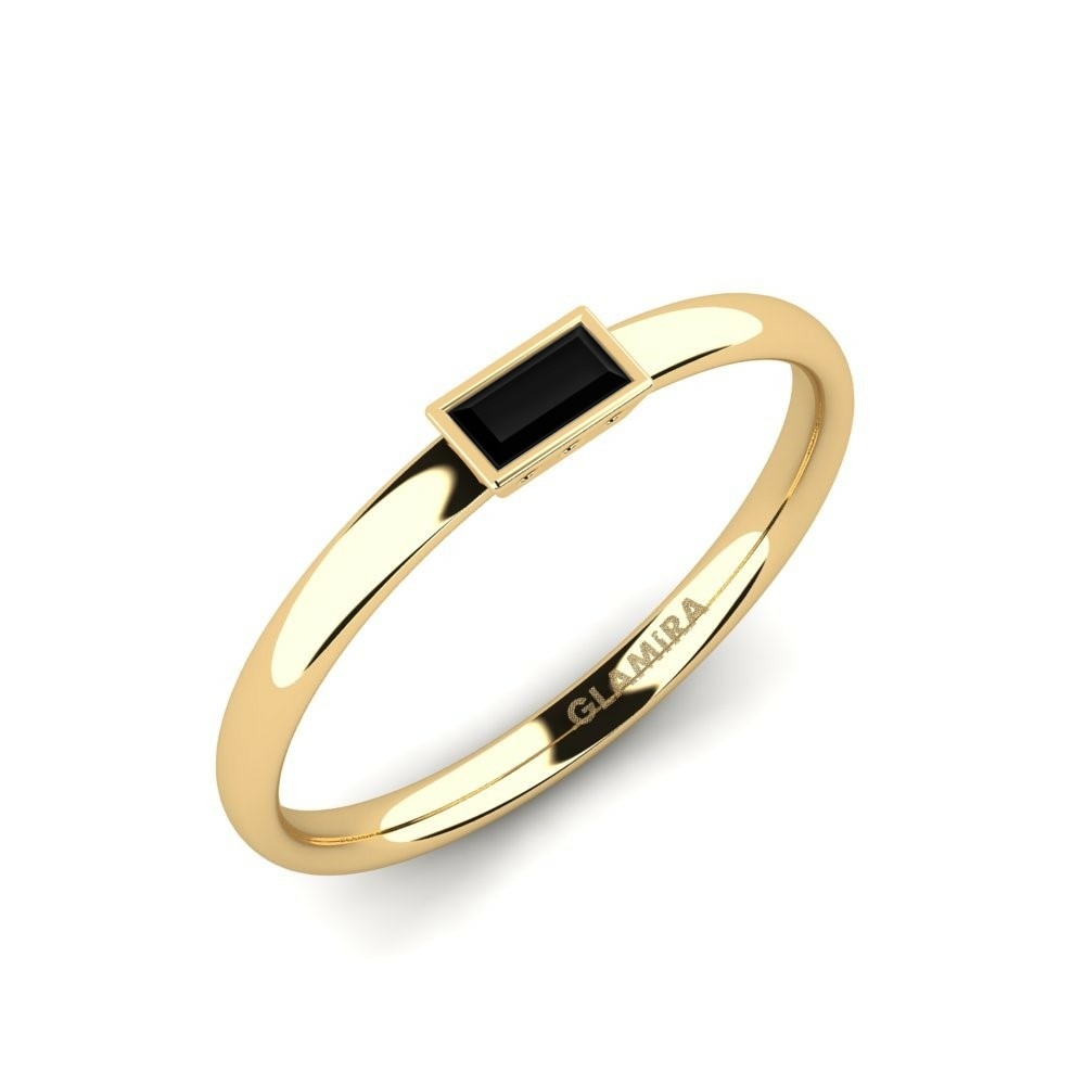 Black Onyx Engagement Ring Vitaly