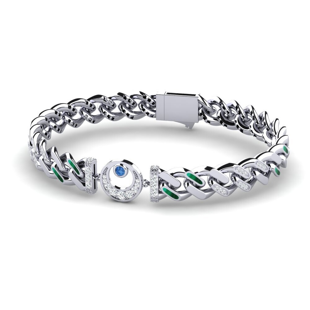Dark Blue Zirconia Women's Bracelet Vitions